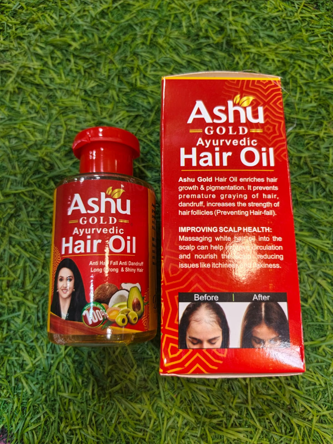 Ashu Gold Ayurvedic Hair Oil