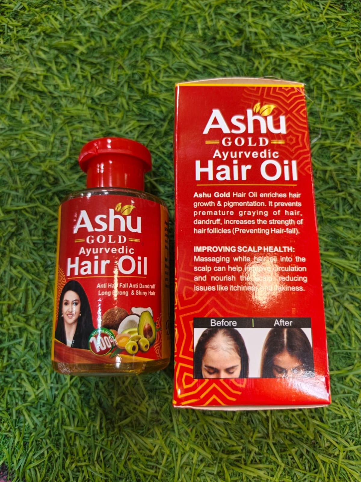 Ashu Gold Ayurvedic Hair Oil