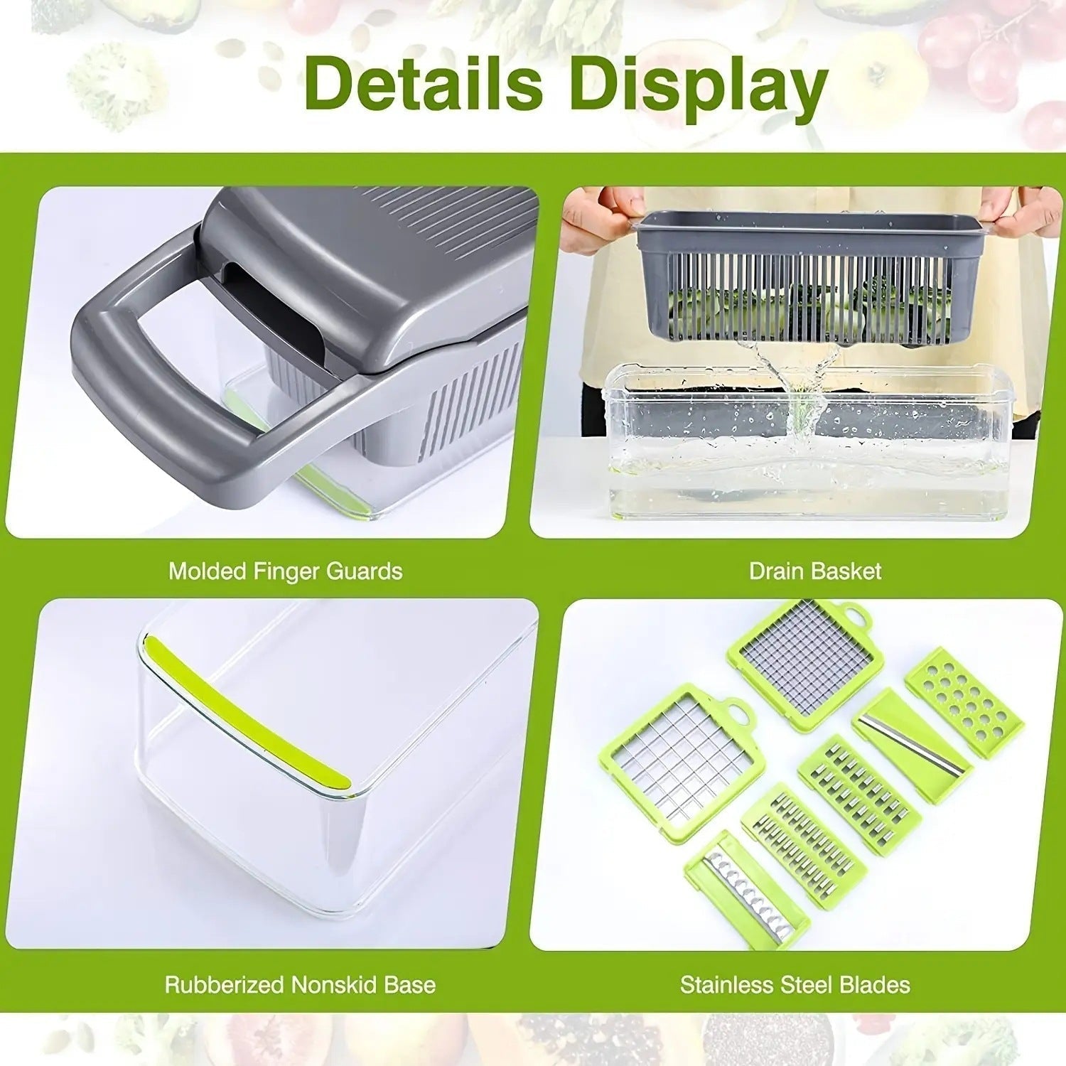 16 in 1 Multifunctional Vegetable Chopper